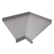 Угол отлива внутренний 100 0,45 Print Elite с пленкой Milky Wood TwinColor