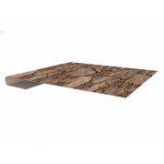 Планка завершающая 0,45 Print Elite King Stone TwinColor (3м)