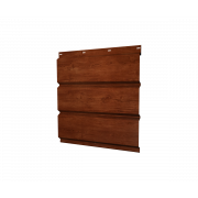 Софит металлический без перфорации 0,45 Print Elite с пленкой Rowan TwinColor