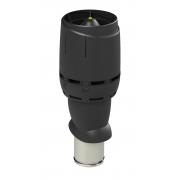 FLOW вент. выход 160/ИЗ/500 черный