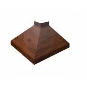 Угол отлива внешний 150 0,45 Print-Double Premium с пленкой Cherry Wood Fresh