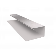 Планка П-образная (Блок-хаус, Экобрус) Grand Line 0,45 Print Elite Milky Wood TwinColor (3м)