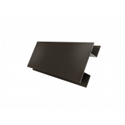 Планка H-образная стыковочная сложная 0,5 Rooftop Бархат RR 32 темно-коричневый (2м)