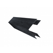 Планка угла внешнего сложного Экобрус Grand Line 0,45 Print Premium с пленкой Grey Wood TwinColor (3м)