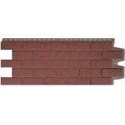 Фасадная панель Grand Line Состаренный кирпич Design Plus корица с темно-бежевым швом