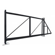 Ворота откатные Colority Zinc 2,03x5,0 RAL 7024