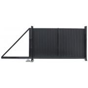 Ворота откатные Estet 2,0х3,5 RAL 7024