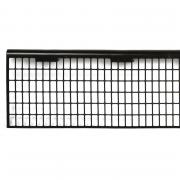 Защитная решетка желоба коричневая