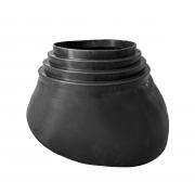 XL- резиновый ворот 175 - 250 мм черный