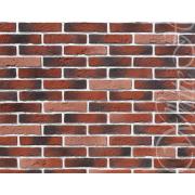 Рядовая плитка White Hills Бергамо брик 370-70 с расшивкой 1,2 см