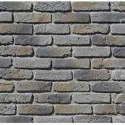 Рядовая плитка White Hills Берн брик, тычок 395-81 с расшивкой 1,2 см