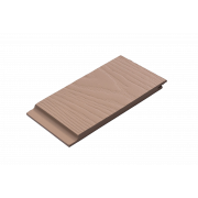 Фиброцементный сайдинг Бетэко Вудстоун Клик 190х3000х10мм RAL 1019