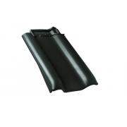 Боковая черепица левая Braas Рубин 13V зеленая ель