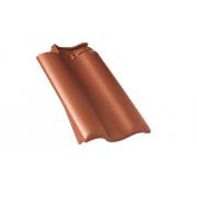 Боковая черепица левая Braas Рубин 11V натуральный красный