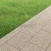 Бордюр садовый Steingot Granit Premium 1000х200х80мм Caramello частичный прокрас