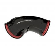 Уг.желоба сост.90-150 гр.Классика 120 ПВХ GL черный (RAL 9005)