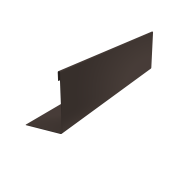 Нащельник 125 Texas 25х35 0,45 Drap-double TX RR 32 темно-коричневый (L1,8)