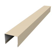 Крышка жалюзи Palermo 0,45 Drap TX RAL 1015 светлая слоновая кость (3м)