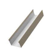 Стойка жалюзи Milan,Tokyo 0,45 Drap TX RAL 1015 светлая слоновая кость (1,8м)