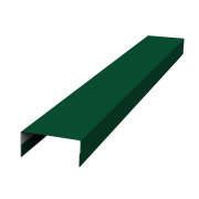 Крышка 30х20 жалюзи Texas 0,45 Drap TX RAL 6005 зеленый мох (2м)