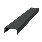 Крышка 30х15 жалюзи Texas 0,45 Drap TX RAL 7016 антрацитово-серый (3м)