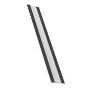 Крепежная планка жалюзи Milan,Tokyo 0,45 Drap TX RAL 7016 антрацитово-серый (1,8м)