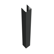 Стойка Texas 0,45 Drap TX RAL 7016 антрацитово-серый (для калиток и ворот) (3м)