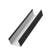 Стойка жалюзи Milan,Tokyo 0,45 Drap TX RAL 7016 антрацитово-серый (2м)