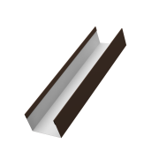 Стойка жалюзи Milan,Tokyo 0,5 Drap TX RAL 8017 шоколад (3м)