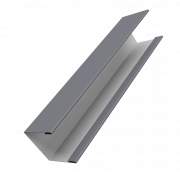 Крышка жалюзи Milan Slim 0,45 Drap TX RAL 7004 сигнальный серый (2м)