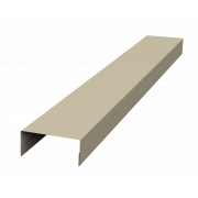 Крышка 30х15 жалюзи Texas 0,45 Drap TX RAL 1015 светлая слоновая кость (3м)