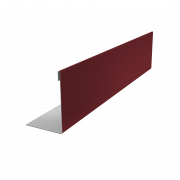 Нащельник 150 Texas 25х35 0,45 Drap TX RAL 3005 красное вино (L1,8)