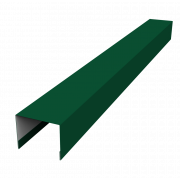 Крышка жалюзи Palermo 0,45 Drap TX RAL 6005 зеленый мох (3м)