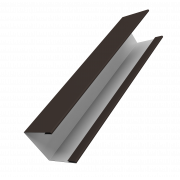 Крышка жалюзи Milan Slim 0,45 Drap TX RR 32 темно-коричневый (3м)