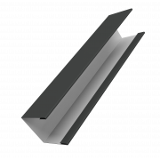 Крышка жалюзи Milan Slim 0,45 Drap TX RAL 7016 антрацитово-серый (3м)