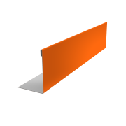 Нащельник 125 Texas 25х35 0,45 PE с пленкой RAL 2004 оранжевый (L1,8)