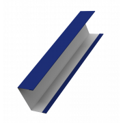 Крышка жалюзи Milan, Tokyo (для калиток, ворот) 0,45 PE с пленкой RAL 5002 ультрамариново-синий (3м)