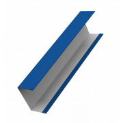 Крышка жалюзи Milan,Tokyo 0,45 PE с пленкой RAL 5005 сигнальный синий (3м)