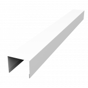 Крышка жалюзи Palermo 0,7 PE с пленкой RAL 9003 сигнальный белый (2м)