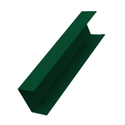 Крышка жалюзи Milan, Tokyo (для калиток, ворот) 0,45 PE-Double с пленкой RAL 6005 зеленый мох (3м)