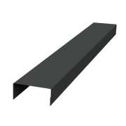 Крышка 30х20 жалюзи Texas 0,45 PE-Double с пленкой RAL 7016 антрацитово-серый (2м)