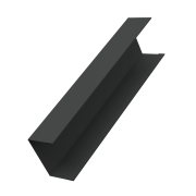 Крышка жалюзи Milan, Tokyo (для калиток, ворот) 0,45 PE-Double с пленкой RAL 7016 антрацитово-серый (2,5м)