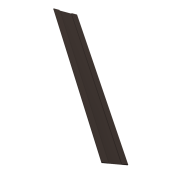 Крепежная планка жалюзи Milan,Tokyo 0,45 PE-Double с пленкой RR 32 темно-коричневый (1,8м)