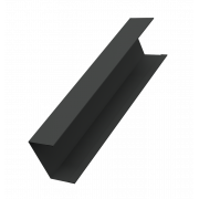 Крышка жалюзи Milan,Tokyo 0,45 PE-Double с пленкой RAL 7016 антрацитово-серый (2,5м)