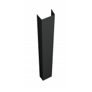 Крепежная планка верхняя Texas 0,45 PE-Double с пленкой RAL 7016 антрацитово-серый (2,5м)
