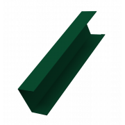 Крышка жалюзи Milan,Tokyo 0,45 PE-Double с пленкой RAL 6005 зеленый мох (3м)