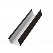 Стойка жалюзи Milan,Tokyo 0,45 PE с пленкой RR 32 темно-коричневый (2,5м)