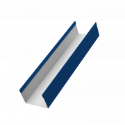 Стойка жалюзи Milan,Tokyo 0,45 PE с пленкой RAL 5005 сигнальный синий (2,5м)