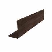 Нащельник 125 Texas 25х35 0,45 Print-double Elite с пленкой Antique Wood (L1,8)