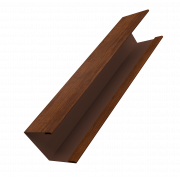 Крышка жалюзи Milan Slim 0,45 Print-double Premium с пленкой Golden Wood Fresh (2,5м)